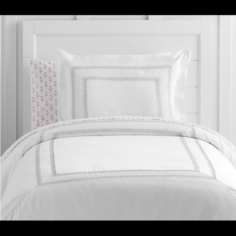Pottery Barn Twin Duvet Cover